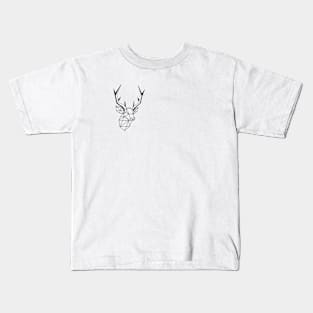 Geometric Stag Trophy Kids T-Shirt